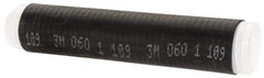 3M - 305mm Long, 2:1, EPDM Rubber Cold Shrink Electrical Tubing - Black - All Tool & Supply