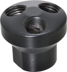 Value Collection - 1/4" Inlet, 1/4" Outlet Manifold - 1-1/2" Long x 1-1/2" Wide 1-1/2" High, 5/8" Mount Hole, 1 Inlet Port, 3 Outlet Ports - All Tool & Supply