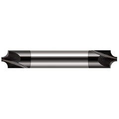 Harvey Tool - 1/8" Radius, 5/16" Diam, 2 Flute Solid Carbide Corner Rounding End Mill - Exact Industrial Supply