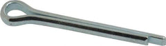 Value Collection - 1/4" Diam x 2" Long Extended Prong Cotter Pin - Grade 2, Zinc-Plated, Steel - All Tool & Supply