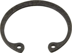 Value Collection - 15/16" Nominal, 0.042" Thick, Phosphate Finish, Spring Steel Snap Internal Retaining Ring - 0.046" Groove Width, 0.031" Groove Depth, 1" Groove Diam - All Tool & Supply