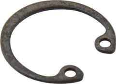 Value Collection - 5/16" Nominal, 0.015" Thick, Phosphate Finish, Spring Steel Snap Internal Retaining Ring - 0.02" Groove Width, 0.009" Groove Depth, 0.33" Groove Diam - All Tool & Supply