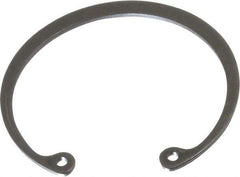 Value Collection - 2" Nominal, 0.062" Thick, Phosphate Finish, Spring Steel Snap Internal Retaining Ring - 0.068" Groove Width, 0.061" Groove Depth, 2.122" Groove Diam - All Tool & Supply