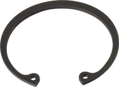 Value Collection - 2-1/8" Nominal, 0.078" Thick, Phosphate Finish, Spring Steel Snap Internal Retaining Ring - 0.086" Groove Width, 0.063" Groove Depth, 2.251" Groove Diam - All Tool & Supply