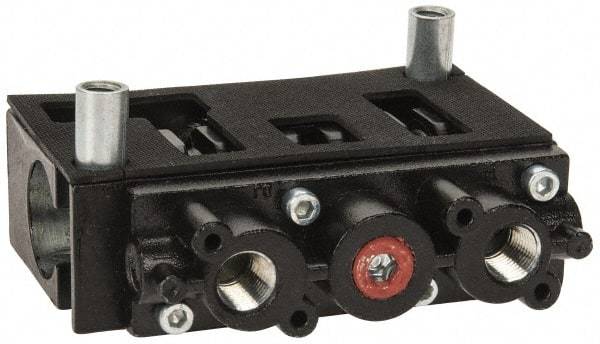 ARO/Ingersoll-Rand - 1/4", 2-Position Alpha Stacking Solenoid Valve - 1.9 CV Rate, 2-7/16" High x 3-1/4" Long - All Tool & Supply