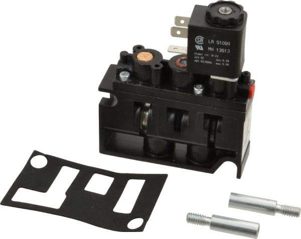 ARO/Ingersoll-Rand - 1/4", 2-Position Alpha Stacking Solenoid Valve - 24 VDC, 1.9 CV Rate, 3-7/8" High x 3-15/32" Long - All Tool & Supply