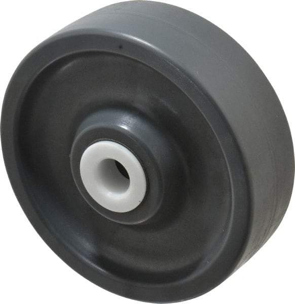 Albion - 6 Inch Diameter x 2 Inch Wide, Polyurethane Caster Wheel - 1,400 Lb. Capacity, 2-3/16 Inch Hub Length, 3/4 Inch Axle Diameter, Delrin Bearing - All Tool & Supply