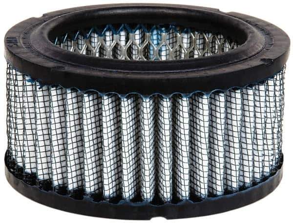 Made in USA - Replacement Filter Element - 2-5/16" High x 4-3/8" Wide, For Use with Air Intake Filters - All Tool & Supply