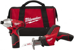 Milwaukee Tool - 12 Volt Cordless Tool Combination Kit - All Tool & Supply