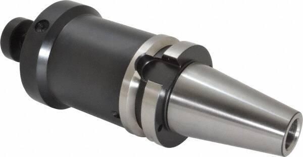 Kennametal - BT40 Taper Shank 1" Pilot Diam Shell Mill Holder - 4" Flange to Nose End Projection, 2-3/4" Nose Diam, 1/2-20 Lock Screw, Through-Spindle & DIN Flange Coolant - Exact Industrial Supply