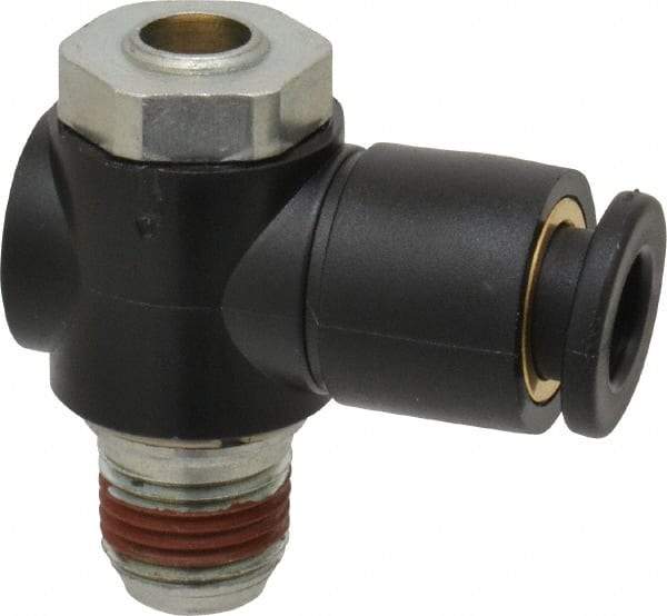 ARO/Ingersoll-Rand - 1/8" Male NPT x 1/4" Female NPT Right Angle Flow Control Valve - All Tool & Supply