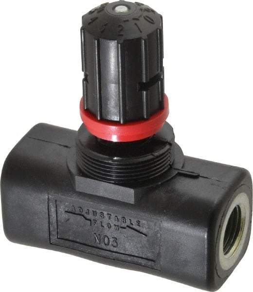 ARO/Ingersoll-Rand - 3/8" NPT Inline Needle Valve Valve - 0 to 200 psi - All Tool & Supply