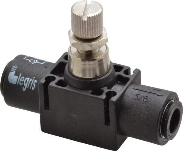 Legris - 3/8" Tube OD Inline Flow Control Valve - All Tool & Supply