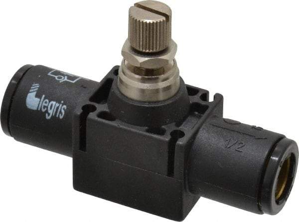 Legris - 1/2" Tube OD Inline Flow Control Valve - All Tool & Supply