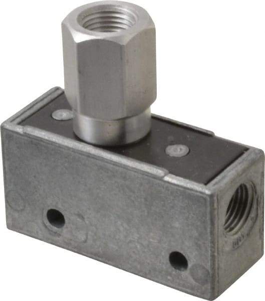 Mead - 3 Way Pilot Air Valve - 1/8" NPT Inlet, Pressure Piloted - All Tool & Supply