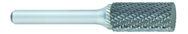 SA-16 -- 19mm x 19mm LOC x 6mm Shank x 50mm OAL Cylindrical Carbide Medium Tough Cut Burr - All Tool & Supply