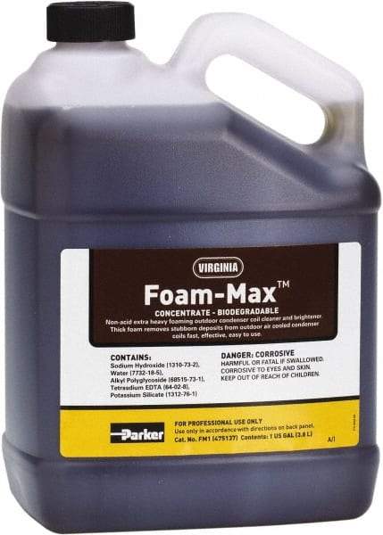 Parker - 1 Gal HVAC Coil Cleaner - For Extra Tough Cleaning Jobs - All Tool & Supply