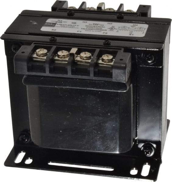 Sola/Hevi-Duty - 1 Phase, 0.15 kVA, Control Transformer - 2 Input, 1 Output Winding, 60, 50/60 at 220 V x 440 V, 50/60 at 230 V x 460 V Hz, 4.48 Inch Deep x 3.89 Inch High, 131°F Temp Rise - All Tool & Supply