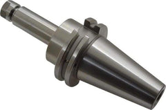 Accupro - 0.019" to 0.275" Capacity, 4" Projection, CAT40 Taper Shank, ER11 Collet Chuck - 0.0002" TIR, Through-Spindle & DIN Flange Coolant - Exact Industrial Supply