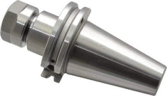 Accupro - 0.039" to 0.511" Capacity, 2-1/2" Projection, CAT40 Taper Shank, ER20 Collet Chuck - 0.0002" TIR, Through-Spindle & DIN Flange Coolant - Exact Industrial Supply