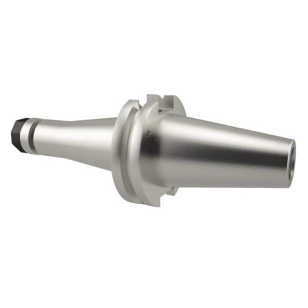 Accupro - 0.02" to 0.393" Capacity, 5" Projection, BT40 Taper Shank, ER16 Collet Chuck - 0.0002" TIR, Through-Spindle & DIN Flange Coolant - Exact Industrial Supply