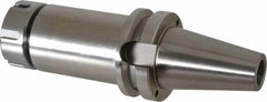 Accupro - 0.078" to 0.787" Capacity, 5" Projection, BT40 Taper Shank, ER32 Collet Chuck - 0.0002" TIR, Through-Spindle & DIN Flange Coolant - Exact Industrial Supply