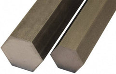 Value Collection - 1-1/2" Width Across Flats x 6' Long, Steel Hexagon Bar - Material Specification 12L14 - All Tool & Supply