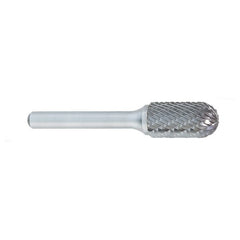 ‎SC-1 -6mm × 16mm LOC × 6mm Shank × 50mm OAL Cylindrical Ball Nose Carbide Medium Tough Cut Burr - All Tool & Supply