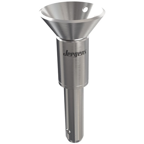 ‎1/2″ Pin Diameter, 1-1/4″ Grip Length, Recessed Button Handle Kwik-Lok Pin, Stainless Steel