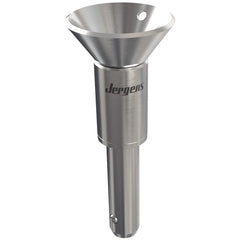 ‎1/2″ Pin Diameter, 1-3/4″ Grip Length, Recessed Button Handle Kwik-Lok Pin, Stainless Steel