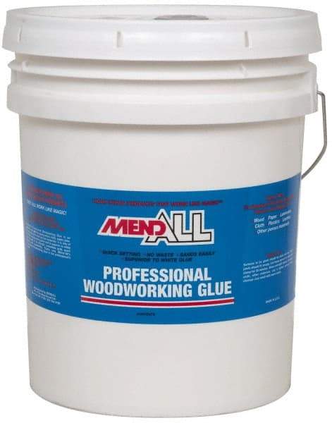 MendAll - 5 Gal Pail Yellow Wood Glue - All Tool & Supply