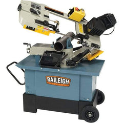 Baileigh - 7 x 10.23" Manual Combo Horizontal & Vertical Bandsaw - 1 Phase, 45° Vise Angle of Rotation, 1 hp, 110/220 Volts, Geared Head Drive - All Tool & Supply