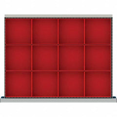 LISTA - 12-Compartment Drawer Divider Layout for 3.15" High Drawers - All Tool & Supply