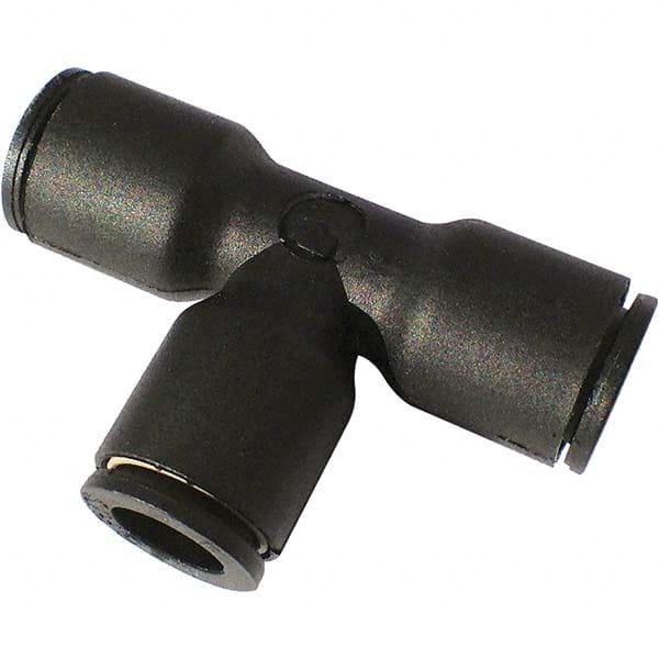 Legris - Plastic Push-To-Connect Tube Fittings Type: Union Tee Tube Outside Diameter (Inch): 3/16 - All Tool & Supply