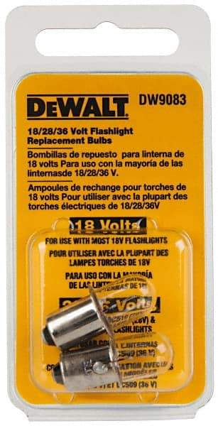 DeWALT - 18 Volt, Halogen Portable Work Light Replacement Bulb - Use with DW9083 - All Tool & Supply