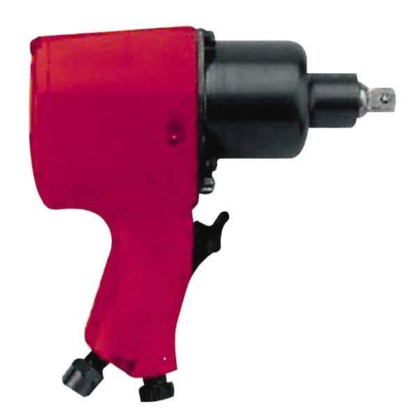 Chicago Pneumatic - 1/2" Drive, 8,900 RPM, 445 Ft/Lb Torque Impact Wrench - Pistol Grip Handle, 1,020 IPM, 14 CFM, 90 psi, 1/4" NPT Inlet - All Tool & Supply