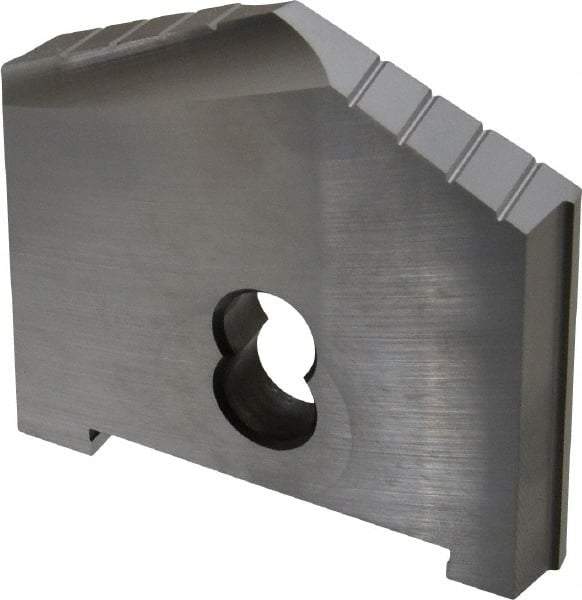 Allied Machine and Engineering - 2-9/16" Diam x 5/16" Thick, Seat Code D, 130° Included Angle Spade Drill Insert - Uncoated Powdered Metal, Powdered Metal, Series D - All Tool & Supply