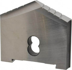 Allied Machine and Engineering - 2-3/4" Diam x 3/8" Thick, Seat Code D, 130° Included Angle Spade Drill Insert - Uncoated Powdered Metal, Powdered Metal, Series D - All Tool & Supply