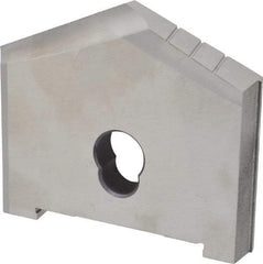 Allied Machine and Engineering - 3" Diam x 7/16" Thick, Seat Code E, 130° Included Angle Spade Drill Insert - Uncoated Powdered Metal, Powdered Metal, Series E - All Tool & Supply