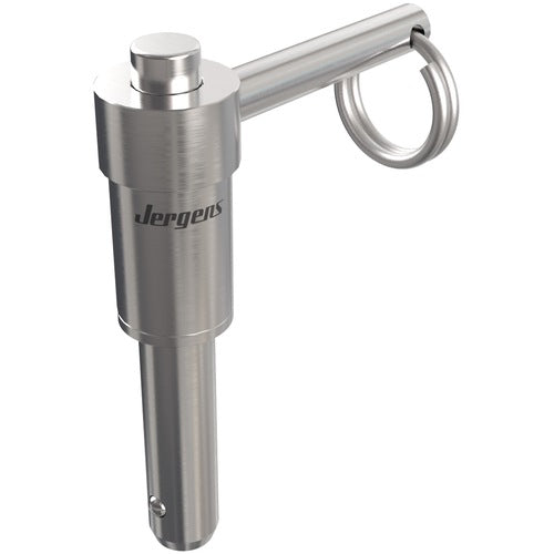 10 mm Pin Diameter, 60 mm Grip Length, Heavy Duty L-Handle Kwik-Lok Pin, Stainless Steel