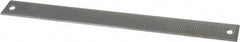 PFERD - 14" Long, Second Cut, Flat American-Pattern File - Curved Cut, 0.38" Overall Thickness, Flexible - All Tool & Supply