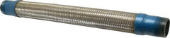 Mason Ind. - 1-1/4" Pipe, Braided Stainless Steel Single Arch Hose Pipe Expansion Joint - 18" Long, 500 Max psi, Male NPT - All Tool & Supply