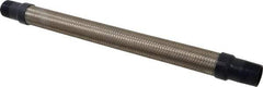 Mason Ind. - 1" Pipe, Braided Stainless Steel Single Arch Hose Pipe Expansion Joint - 18" Long, 580 Max psi, Male NPT - All Tool & Supply