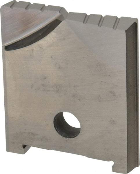 Allied Machine and Engineering - 1-13/16" Diam x 5/16" Thick, Seat Code C, Flat Bottom Spade Drill Insert - Uncoated Powdered Metal, Powdered Metal, Series C - All Tool & Supply