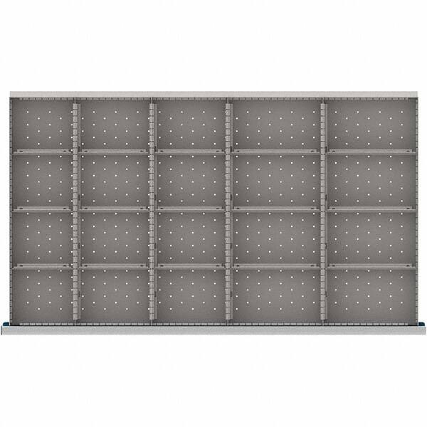 LISTA - 20-Compartment Drawer Divider Layout for 3.15" High Drawers - All Tool & Supply