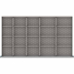 LISTA - 20-Compartment Drawer Divider Layout for 3.15" High Drawers - All Tool & Supply