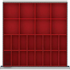 LISTA - 24-Compartment Drawer Divider Layout for 3.15" High Drawers - All Tool & Supply