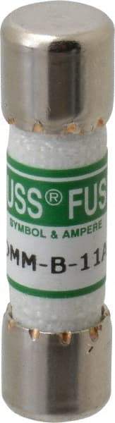 Cooper Bussmann - 1,000 VAC/VDC, 11 Amp, Fast-Acting General Purpose Fuse - 38.1mm OAL, 10mm Diam - All Tool & Supply