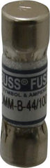 Cooper Bussmann - 1,000 VAC/VDC, 0.44 Amp, Fast-Acting General Purpose Fuse - 34.9mm OAL, 10mm Diam - All Tool & Supply