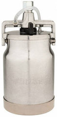 Binks - Paint Sprayer Cup - 1 Quart Drip Proof Aluminum Siphon-Feed Cup, Compatible with Full Size Guns - All Tool & Supply